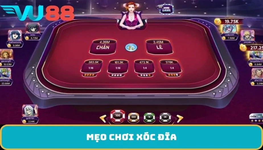 VU88 Mẹo Chơi Xóc Đĩa - Bí Quyết Để Nâng Cao Khả Năng Chiến Thắng